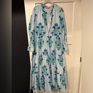 Oliphant Mandarin Maxi Dress